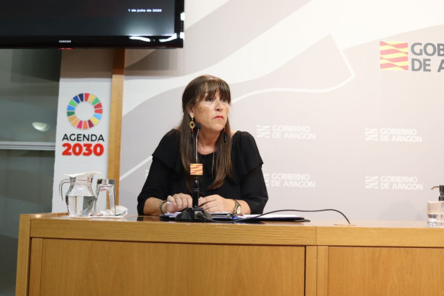 La consejera de Sanidad, Sira Repollés.