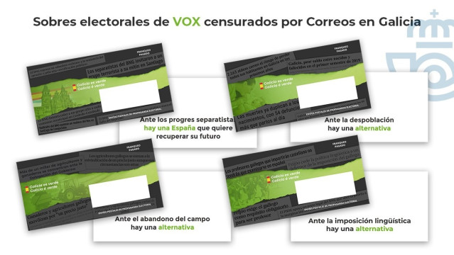 Sobres de Vox