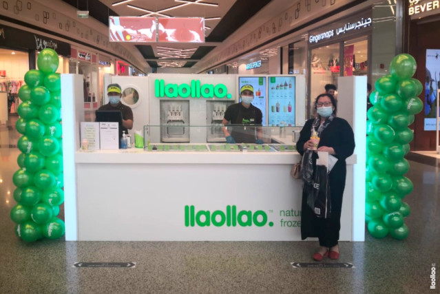 Inauguración de tienda llaollao en Arabía Saudi