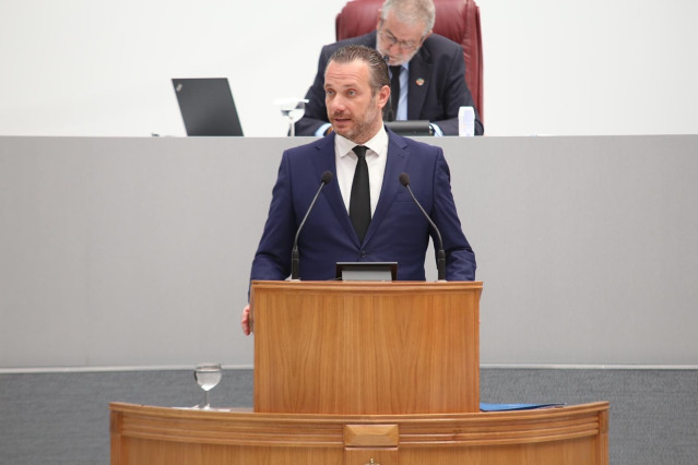 El portavoz del PP en la Asamblea, Joaquín Segado