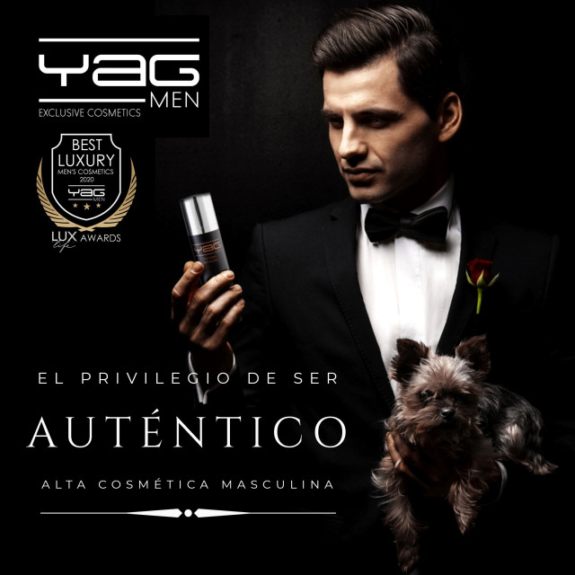 YAG MEN Premio Mejor Cosmético Masculino de Lujo 2020
