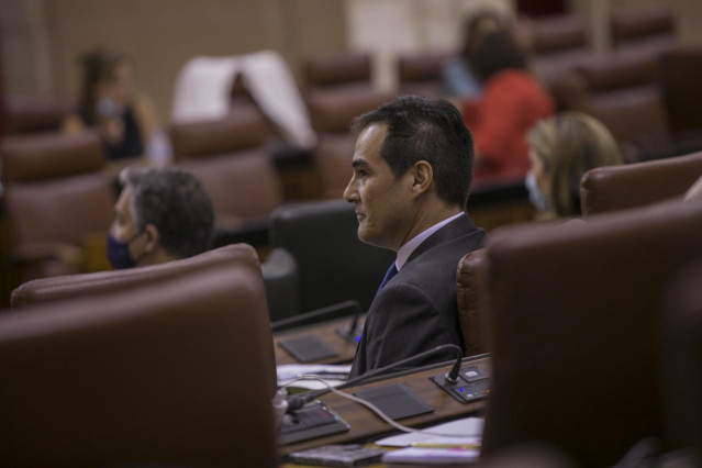 El portavoz del grupo parlamentario popular, José Antonio Nieto, en una foto de archivo