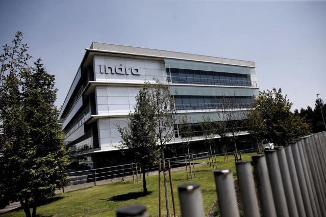Sede de la compañía de tecnología y consultoría Indra en Alcobendas (Madrid)