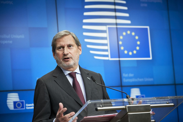 El comisario de Presupuestos, Johannes Hahn