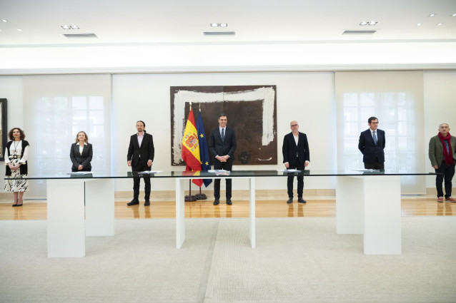 Firma del acuerdo en defensa del empleo
