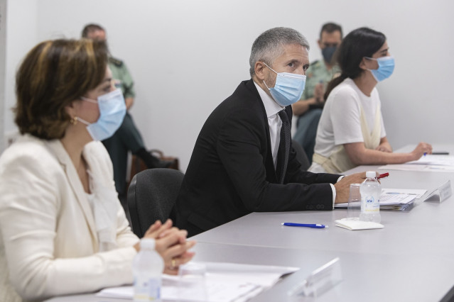 Marlaska en la reunión del Plan Especial del Campo de Gibraltar