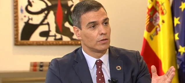 Entrevista al presidente del Gobierno, Pedro Sánchez