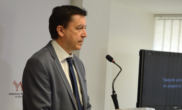 El portavoz del grupo parlamentario de Ciudadanos en la Asamblea regional de Murcia, Juan José Molina