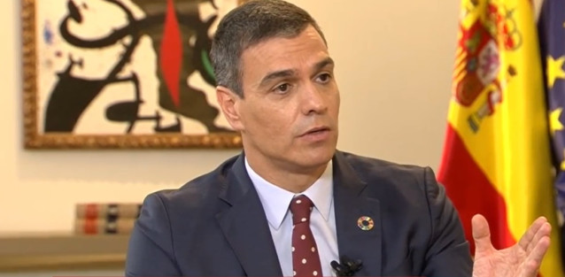 Entrevista al presidente del Gobierno, Pedro Sánchez