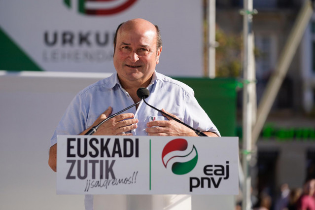 El presidente del PNV, Andoni Ortuzar