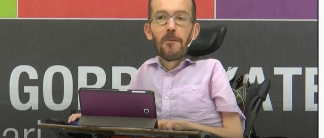 El diputado y portavoz de UNidas Podemos en el Congreso, Pablo Echequique
