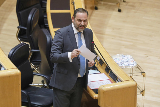 El ministro de Transportes, Movilidad y Agenda Urbana, José Luis Ábalos.