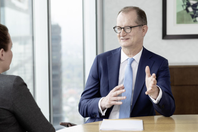 Martin Zielke, consejero delegado de Commerzbank