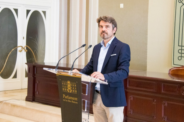 El portavoz de Ciudadanos en el Parlament, Marc Pérez-Ribas.