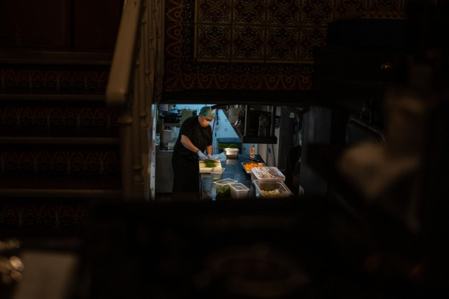 Cocina de un restaurante