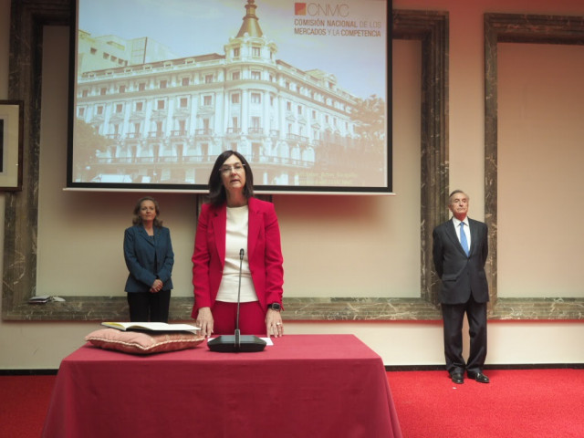 Toma de posesión de Cani Fernández como nueva presidenta de la CNMC el pasado 19 de junio