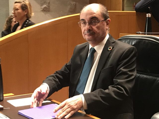 Foto de archivo del presidente del Gobierno de Aragón, Javier Lambán.