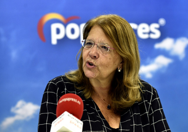 La candidata número 5 del PP al Congreso de los Diputados por Madrid, Elvira Rodríguez, durante una entrevista para Europa Press, en Madrid (España), a 25 de octubre de 2019.