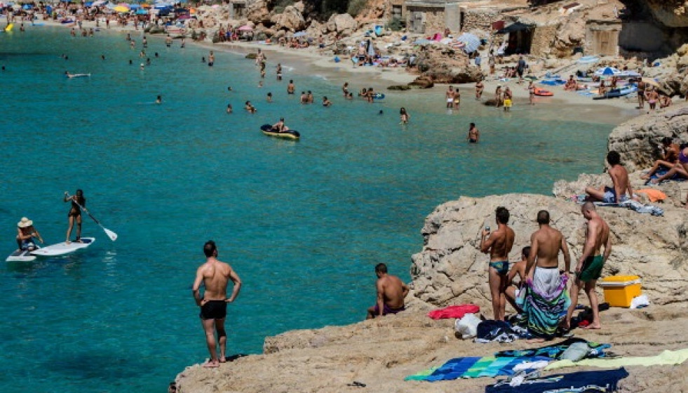 Playa en Ibiza