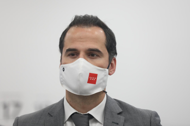 El vicepresidente, consejero de Deportes, Transparencia y portavoz del Gobierno de la Comunidad de Madrid, Ignacio Aguado