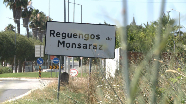 Municipio de Reguengos de Monsaraz en Portugal, a unos 35 kilómetros de Villanueva del Fresno (Badajoz), donde están sufriendo un brote de Covid-19 que ha costado la vida a 14 personas.
