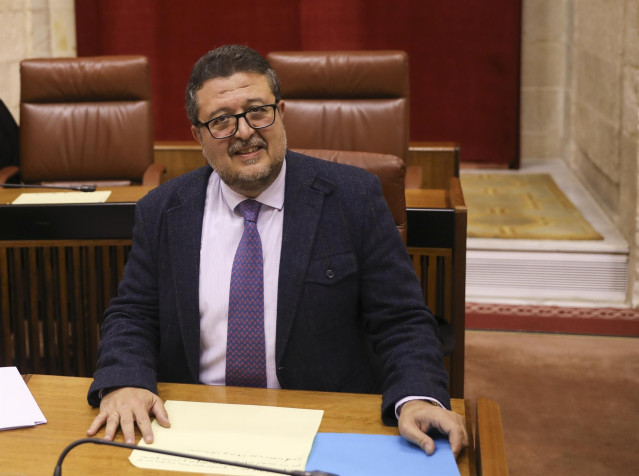 Francisco Serrano, ex diputado de Vox en Andalucía, en una imagen de archivo.