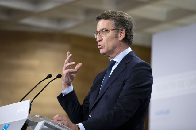 El presidente de la Xunta.
