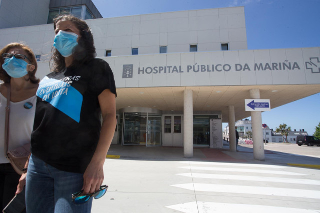 Entrada al Hospital Público da Mariña