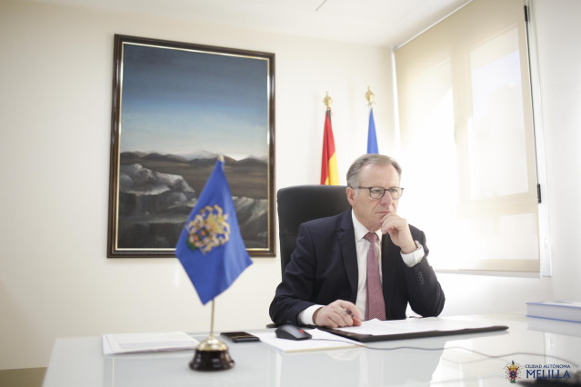 El presidente de Melilla, Eduardo de Castro