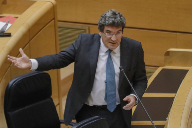 El Ministro de Inclusión, Seguridad Social y Migraciones, José Luis Escrivá