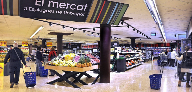 Supermercado de Caprabo.