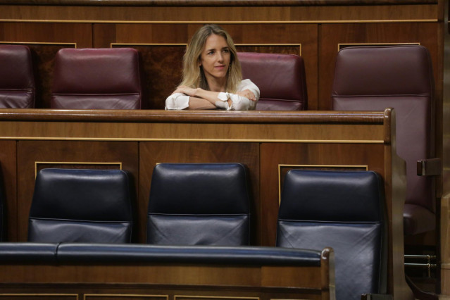 La portavoz parlamentaria popular, Cayetana Álvarez de Toledo, en el Congreso de los Diputados
