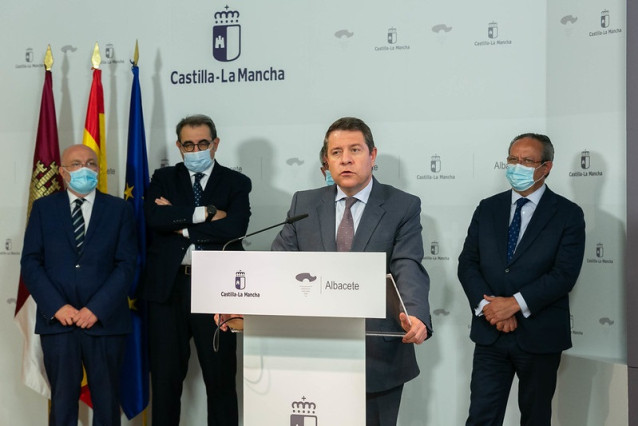 El presidente regional, Emiliano García-Page.