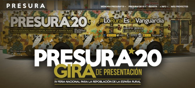 Cartel de la Feria Presura 2020.