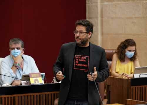 El diputado de Adelante Andalucía, José Ignacio García, en una foto de archivo