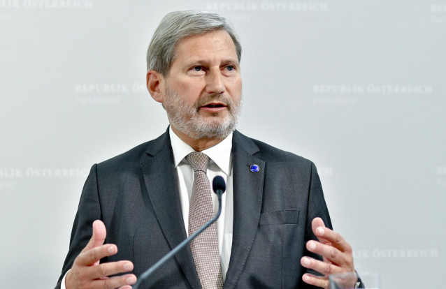 El comisario de Presupuestos, Johannes Hahn