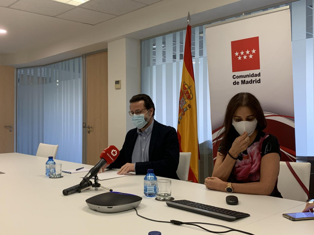 El consejero de Hacienda y Función Pública de la Comunidad de Madrid, Javier Fernández-Lasquetty, en las oficinas de la Consejería.