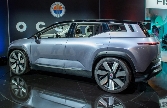 Imagen del prototipo de Fisker.