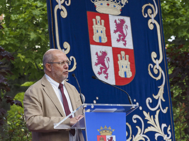 El vicepresidente de la Junta de Castilla y León, Francisco Igea, en un acto oficial en Valladolid.