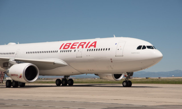 Avión de Iberia.