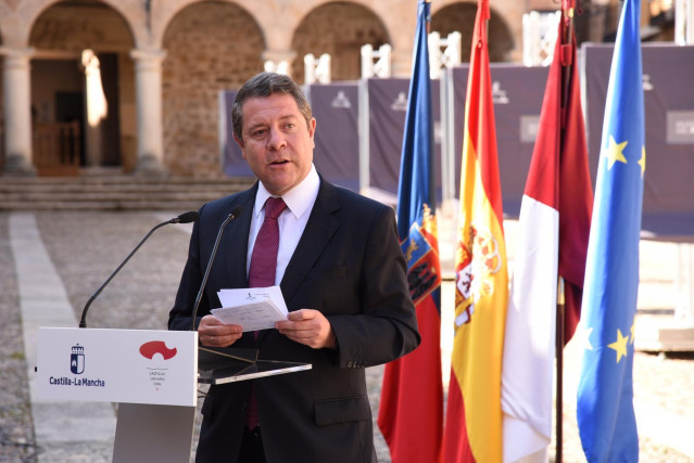 El presidente regional, Emiliano García-Page.