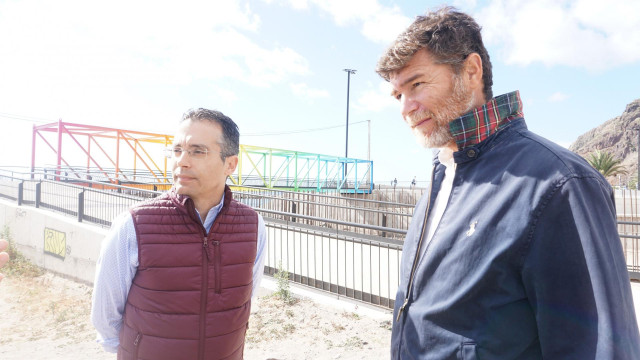 Guillermo Díaz Guerra y Carlos Tarife, concejales del PP en el Ayuntamiento de Santa Cruz de Tenerife