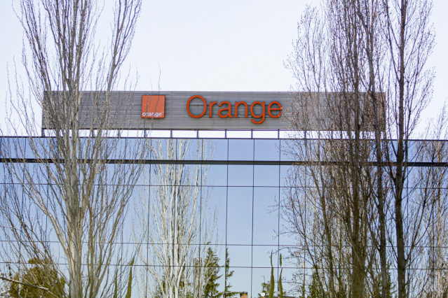 Sede de la empresa Orange en el Parque Empresarial La Finca de Pozuelo de Alarcón, en Madrid.