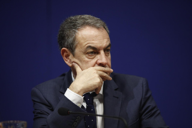 El expresidente del Gobierno José Luis Rodríguez Zapatero