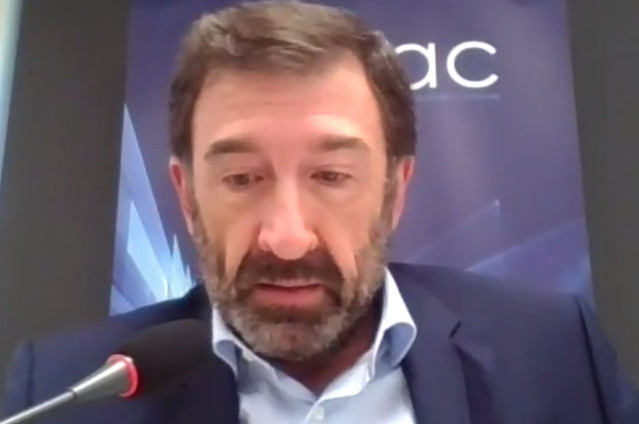 José López-Tafall durante la presentación.