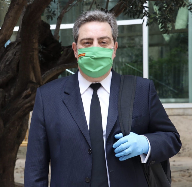 El portavoz adjunto del Grupo Parlamentario VOX en las Cortes Valencianas, José María Llanos