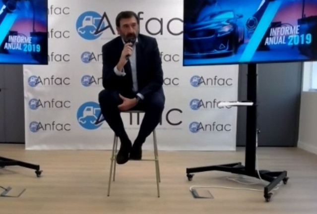 López-Tafall durante la presentación.
