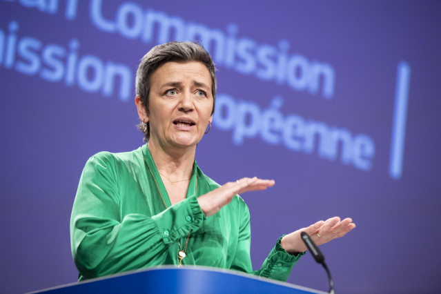Margrethe Vestager, vicepresidenta de la Comisión Europea responsable de Competencia