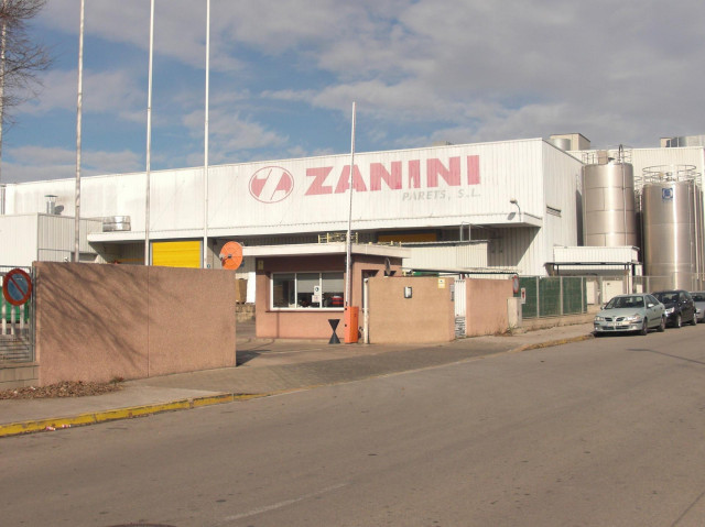 Planta de Zanini en Parets del Vallès.