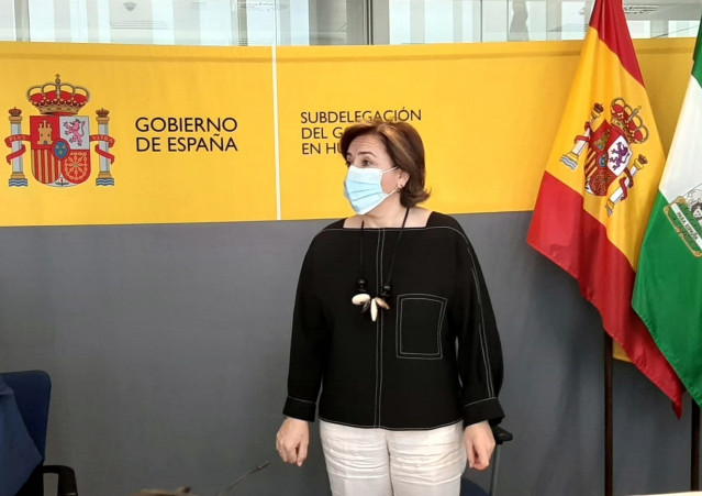 La delegada del Gobierno en Andalucía, Sandra García.